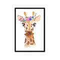 Picture of Squishy Giraffe _GroupedProduct_Rectangle_Portrait_Mini_ _GroupedProduct_Rectangle_Portrait_Framed_Matted_