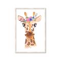 Picture of Squishy Giraffe _GroupedProduct_Rectangle_Portrait_Mini_ _GroupedProduct_Rectangle_Portrait_Framed_Matted_