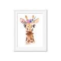 Picture of Squishy Giraffe _GroupedProduct_Rectangle_Portrait_Mini_ _GroupedProduct_Rectangle_Portrait_Framed_Matted_