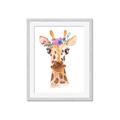 Picture of Squishy Giraffe _GroupedProduct_Rectangle_Portrait_Mini_ _GroupedProduct_Rectangle_Portrait_Framed_Matted_
