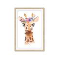 Picture of Squishy Giraffe _GroupedProduct_Rectangle_Portrait_Mini_ _GroupedProduct_Rectangle_Portrait_Framed_Matted_