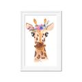 Picture of Squishy Giraffe _GroupedProduct_Rectangle_Portrait_Mini_ _GroupedProduct_Rectangle_Portrait_Framed_Matted_