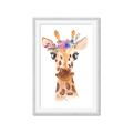 Picture of Squishy Giraffe _GroupedProduct_Rectangle_Portrait_Mini_ _GroupedProduct_Rectangle_Portrait_Framed_Matted_
