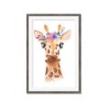Picture of Squishy Giraffe _GroupedProduct_Rectangle_Portrait_Mini_ _GroupedProduct_Rectangle_Portrait_Framed_Matted_