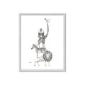 Picture of Stacked Animals II _GroupedProduct_Rectangle_Portrait_Mini_ _GroupedProduct_Rectangle_Portrait_Framed_Matted_