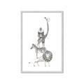 Picture of Stacked Animals II _GroupedProduct_Rectangle_Portrait_Mini_ _GroupedProduct_Rectangle_Portrait_Framed_Matted_
