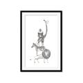 Picture of Stacked Animals II _GroupedProduct_Rectangle_Portrait_Mini_ _GroupedProduct_Rectangle_Portrait_Framed_Matted_