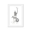 Picture of Stacked Animals II _GroupedProduct_Rectangle_Portrait_Mini_ _GroupedProduct_Rectangle_Portrait_Framed_Matted_