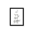 Picture of Stacked Animals I   _GroupedProduct_Rectangle_Portrait_Mini_ _GroupedProduct_Rectangle_Portrait_Framed_Matted_