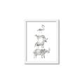 Picture of Stacked Animals I   _GroupedProduct_Rectangle_Portrait_Mini_ _GroupedProduct_Rectangle_Portrait_Framed_Matted_