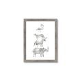 Picture of Stacked Animals I   _GroupedProduct_Rectangle_Portrait_Mini_ _GroupedProduct_Rectangle_Portrait_Framed_Matted_