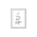 Picture of Stacked Animals I   _GroupedProduct_Rectangle_Portrait_Mini_ _GroupedProduct_Rectangle_Portrait_Framed_Matted_