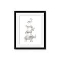 Picture of Stacked Animals I   _GroupedProduct_Rectangle_Portrait_Mini_ _GroupedProduct_Rectangle_Portrait_Framed_Matted_