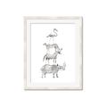 Picture of Stacked Animals I   _GroupedProduct_Rectangle_Portrait_Mini_ _GroupedProduct_Rectangle_Portrait_Framed_Matted_