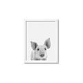 Picture of Farmhouse Pig _GroupedProduct_Rectangle_Portrait_Mini_ _GroupedProduct_Rectangle_Portrait_Framed_Matted_