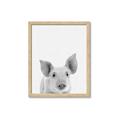 Picture of Farmhouse Pig _GroupedProduct_Rectangle_Portrait_Mini_ _GroupedProduct_Rectangle_Portrait_Framed_Matted_