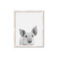 Picture of Farmhouse Pig _GroupedProduct_Rectangle_Portrait_Mini_ _GroupedProduct_Rectangle_Portrait_Framed_Matted_