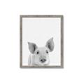 Picture of Farmhouse Pig _GroupedProduct_Rectangle_Portrait_Mini_ _GroupedProduct_Rectangle_Portrait_Framed_Matted_