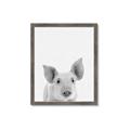 Picture of Farmhouse Pig _GroupedProduct_Rectangle_Portrait_Mini_ _GroupedProduct_Rectangle_Portrait_Framed_Matted_