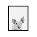 Picture of Farmhouse Pig _GroupedProduct_Rectangle_Portrait_Mini_ _GroupedProduct_Rectangle_Portrait_Framed_Matted_