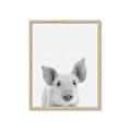 Picture of Farmhouse Pig _GroupedProduct_Rectangle_Portrait_Mini_ _GroupedProduct_Rectangle_Portrait_Framed_Matted_