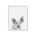 Picture of Farmhouse Pig _GroupedProduct_Rectangle_Portrait_Mini_ _GroupedProduct_Rectangle_Portrait_Framed_Matted_