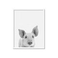 Picture of Farmhouse Pig _GroupedProduct_Rectangle_Portrait_Mini_ _GroupedProduct_Rectangle_Portrait_Framed_Matted_