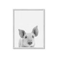 Picture of Farmhouse Pig _GroupedProduct_Rectangle_Portrait_Mini_ _GroupedProduct_Rectangle_Portrait_Framed_Matted_