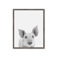 Picture of Farmhouse Pig _GroupedProduct_Rectangle_Portrait_Mini_ _GroupedProduct_Rectangle_Portrait_Framed_Matted_