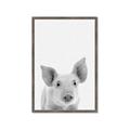Picture of Farmhouse Pig _GroupedProduct_Rectangle_Portrait_Mini_ _GroupedProduct_Rectangle_Portrait_Framed_Matted_