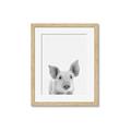 Picture of Farmhouse Pig _GroupedProduct_Rectangle_Portrait_Mini_ _GroupedProduct_Rectangle_Portrait_Framed_Matted_