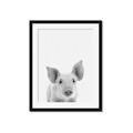 Picture of Farmhouse Pig _GroupedProduct_Rectangle_Portrait_Mini_ _GroupedProduct_Rectangle_Portrait_Framed_Matted_