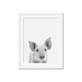 Picture of Farmhouse Pig _GroupedProduct_Rectangle_Portrait_Mini_ _GroupedProduct_Rectangle_Portrait_Framed_Matted_