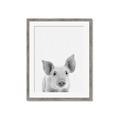 Picture of Farmhouse Pig _GroupedProduct_Rectangle_Portrait_Mini_ _GroupedProduct_Rectangle_Portrait_Framed_Matted_