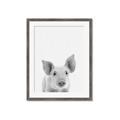 Picture of Farmhouse Pig _GroupedProduct_Rectangle_Portrait_Mini_ _GroupedProduct_Rectangle_Portrait_Framed_Matted_