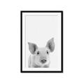 Picture of Farmhouse Pig _GroupedProduct_Rectangle_Portrait_Mini_ _GroupedProduct_Rectangle_Portrait_Framed_Matted_