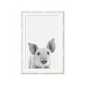 Picture of Farmhouse Pig _GroupedProduct_Rectangle_Portrait_Mini_ _GroupedProduct_Rectangle_Portrait_Framed_Matted_