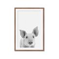Picture of Farmhouse Pig _GroupedProduct_Rectangle_Portrait_Mini_ _GroupedProduct_Rectangle_Portrait_Framed_Matted_