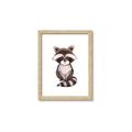 Picture of Small Raccoon _GroupedProduct_Rectangle_Portrait_Mini_ _GroupedProduct_Rectangle_Portrait_Framed_Matted_