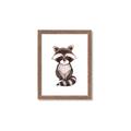 Picture of Small Raccoon _GroupedProduct_Rectangle_Portrait_Mini_ _GroupedProduct_Rectangle_Portrait_Framed_Matted_