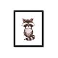 Picture of Small Raccoon _GroupedProduct_Rectangle_Portrait_Mini_ _GroupedProduct_Rectangle_Portrait_Framed_Matted_