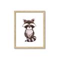 Picture of Small Raccoon _GroupedProduct_Rectangle_Portrait_Mini_ _GroupedProduct_Rectangle_Portrait_Framed_Matted_