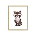 Picture of Small Raccoon _GroupedProduct_Rectangle_Portrait_Mini_ _GroupedProduct_Rectangle_Portrait_Framed_Matted_