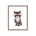 Picture of Small Raccoon _GroupedProduct_Rectangle_Portrait_Mini_ _GroupedProduct_Rectangle_Portrait_Framed_Matted_