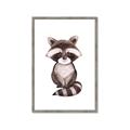 Picture of Small Raccoon _GroupedProduct_Rectangle_Portrait_Mini_ _GroupedProduct_Rectangle_Portrait_Framed_Matted_