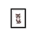 Picture of Small Raccoon _GroupedProduct_Rectangle_Portrait_Mini_ _GroupedProduct_Rectangle_Portrait_Framed_Matted_