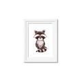 Picture of Small Raccoon _GroupedProduct_Rectangle_Portrait_Mini_ _GroupedProduct_Rectangle_Portrait_Framed_Matted_