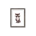 Picture of Small Raccoon _GroupedProduct_Rectangle_Portrait_Mini_ _GroupedProduct_Rectangle_Portrait_Framed_Matted_