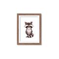 Picture of Small Raccoon _GroupedProduct_Rectangle_Portrait_Mini_ _GroupedProduct_Rectangle_Portrait_Framed_Matted_