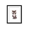 Picture of Small Raccoon _GroupedProduct_Rectangle_Portrait_Mini_ _GroupedProduct_Rectangle_Portrait_Framed_Matted_